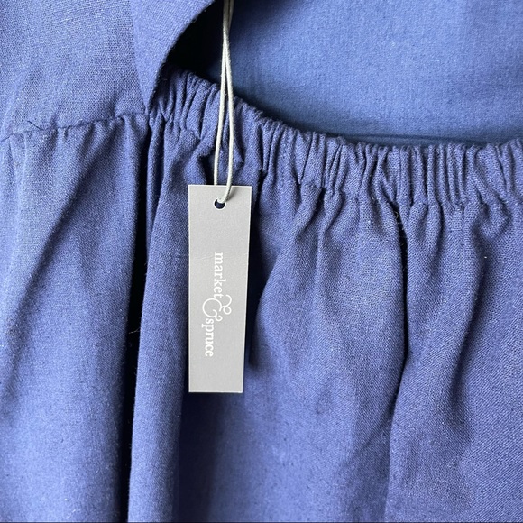NWT Market & Spruce Crissie Strap Linen Dress XL - Picture 8 of 12